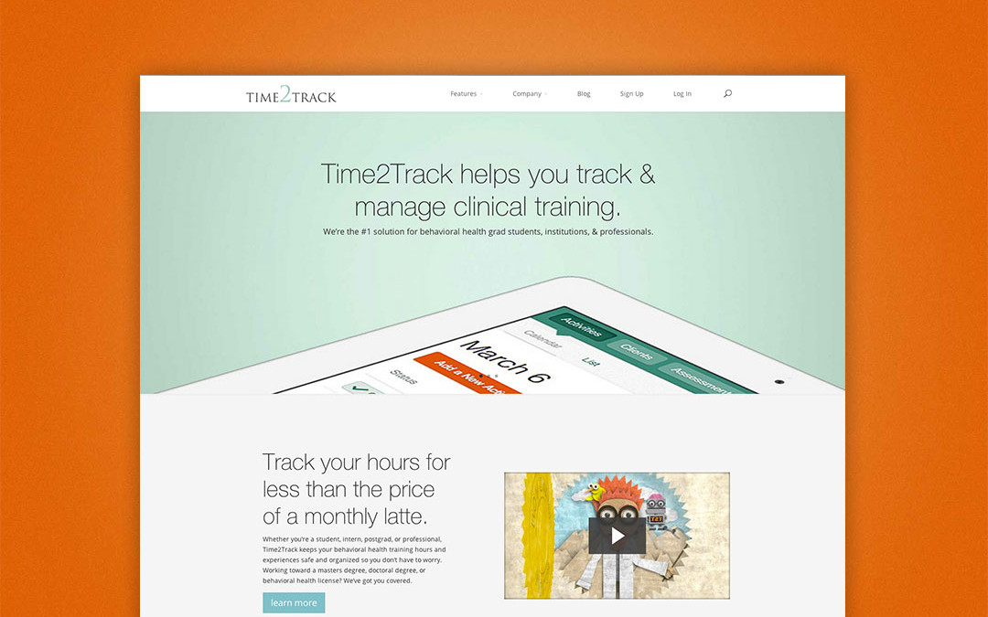 Time2Track.com has a new look!