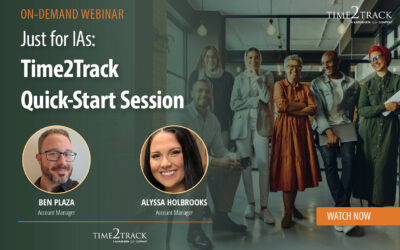 Just for IAs: Time2Track Quick-Start Session