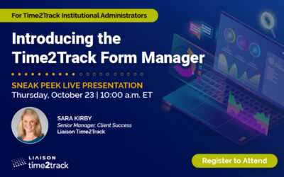 Time2Track Form Manager Sneak Peak Live Presentation, October 23