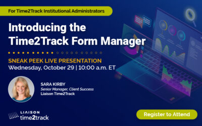 Time2Track Form Manager Sneak Peak Live Presentation, October 29