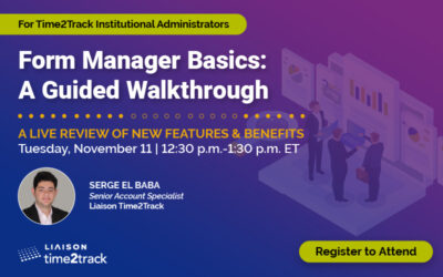 Form Manager Basics: A Guided Walkthrough, November 11