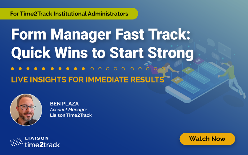 Form Manager Fast Track: Quick Wins to Start Strong